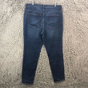 J. Crew Jeans Womens Size 31 Hi Rise Whiskered Denim Skinny
